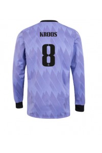 Fotbalové Dres Real Madrid Toni Kroos #8 Venkovní Oblečení 2022-23 Dlouhý Rukáv